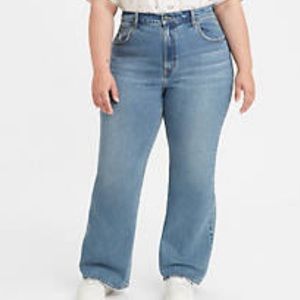 Levi’s 70’s High Flare Blue Jeans Size 22W